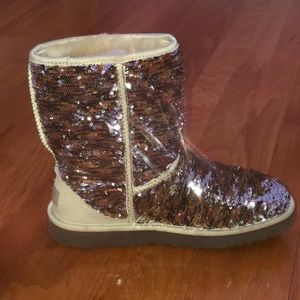 Authentic Sparkle changing UGG boots